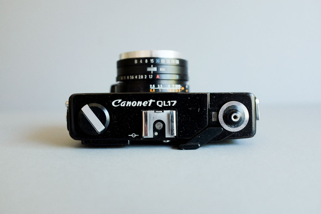 Canon Canonet QL17 Black 35mm Rangefinder Film Camera JAPAN +