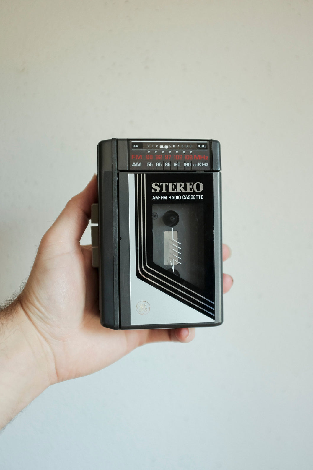 GE Portable Radio and cassette player For parts