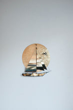 Metal Wall Art Sailboat signed Stewart Hurd 1985