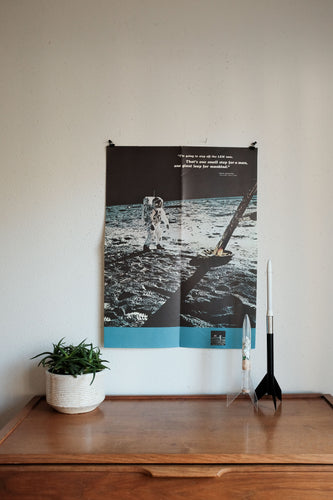 NASA 1969 One Small Step for Man poster