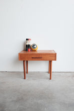 Teak nightstand / side table by Spottrup PBJ Mobler from the 1960's. Made in Denmark.
