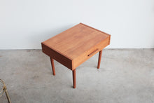 Teak nightstand / side table by Spottrup PBJ Mobler from the 1960's. Made in Denmark.