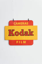 Vintage Kodak Film Sign - Porcelain Double Sided Film Camera Hanging Store Signage Americana