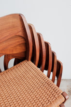 Mid Century Danish Modern JL Moller Model 71 Chairs - Teak, Set of Six Made in Denmark Original Vintage