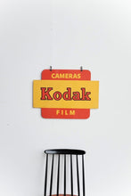 Vintage Kodak Film Sign - Porcelain Double Sided Film Camera Hanging Store Signage Americana