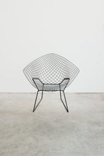 Vintage Mid Century Knoll Bertoia Diamond Chair - 1970s Wire Mesh, Original MCM Design