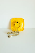 MCM Wall Clock by General Electric / Yellow wall clock /