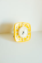 MCM Wall Clock by General Electric / Yellow wall clock /