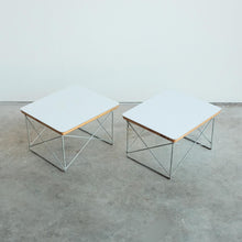 Vintage Herman Miller Eames LTR Wire Mesh Tables - Original Pair, Mid Century