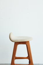 Pair Erik Buch Stool / Teak and Rosewood / OD Mobler Made in Denmark / MCM