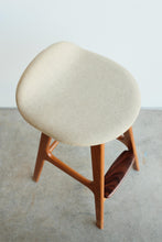 Pair Erik Buch Stool / Teak and Rosewood / OD Mobler Made in Denmark / MCM