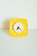 MCM Wall Clock by General Electric / Yellow wall clock /