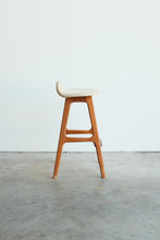 Pair Erik Buch Stool / Teak and Rosewood / OD Mobler Made in Denmark / MCM