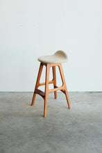 Pair Erik Buch Stool / Teak and Rosewood / OD Mobler Made in Denmark / MCM