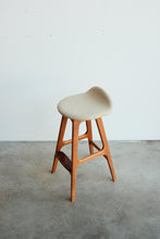 Pair Erik Buch Stool / Teak and Rosewood / OD Mobler Made in Denmark / MCM