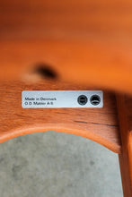 Pair Erik Buch Stool / Teak and Rosewood / OD Mobler Made in Denmark / MCM
