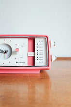 Craig Alarm Clock - Model 1602 made by Sankyo / Bubblegum Pink White Face & Dial
