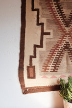 Navajo Rug/ Wall Hanging Storm Pattern with Railroad motif