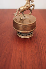 Vintage Brass Unicorn Music Box