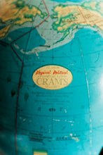 Vintage globe Crams 12 inch Terrestrial Globe
