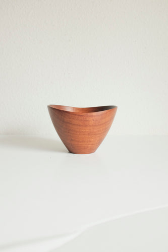 Teak Bowl By Ernst Henriksen - Denmark