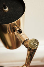 Mid Century Brass Koch and Lowy Floor Lamp / Adjustable Brass Floor Reading Lamp 1960s / MCM Lamp / Brass Lamp