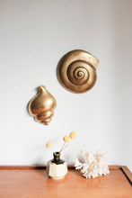 Brass Shell Wall Hanging Pair