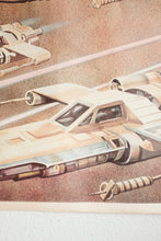 Vintage Space Wars Poster