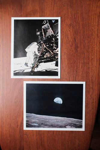 Vintage official Nasa pictures - set of 2