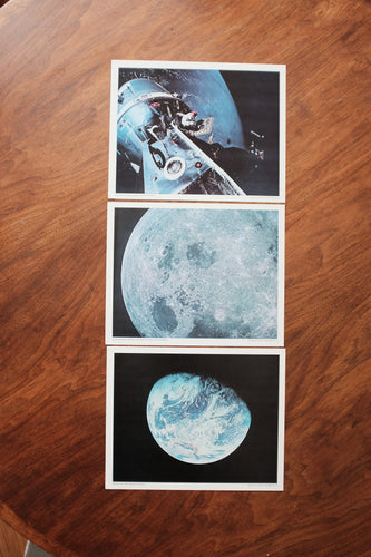Vintage official Nasa pictures - Set 3D