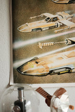 Vintage Space Wars Poster