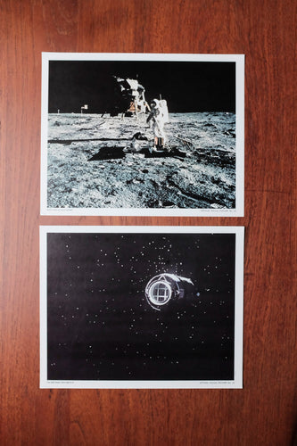 Vintage official Nasa pictures  - set of 2