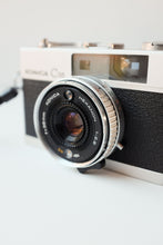 Vintage Konica C35 Point and Shoot 35mm Film Camera / 1968