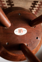 Mid-Century Tripod Plant Stand / Side Table by Vermillion / Solid Walnut / Tripod Legs / Walnut Bowl Vintage Planter