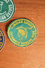 Vintage Y-Indian Guide Patches - Set of 3