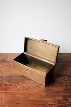Rare Vintage Brass Box - Italian Made