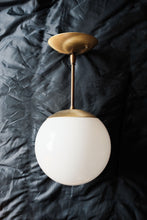 Midcentury Hanging Globe Pendant