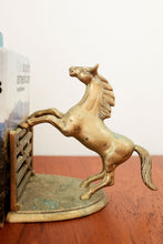 Brass Horse Bookends - Pair