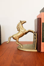 Brass Horse Bookends - Pair