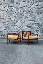 PAIR Mid Century Dux Lounge Chairs - Folke Ohlsson for Dux / Made in Sweden / MCM