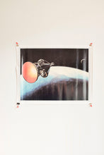 Astronomy Magazine Poster Zeta Reticuli painting by John Clark 1974