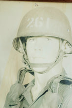 Framed Vietnam Soldier Photo