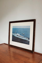 Vintage Framed Ship 'Atlantic Rendezvous' Boeing company