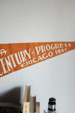 Vintage Pennant A century of Progress Chicago 1933