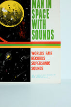 Vintage Vinyl Record Lp - Man in space with sounds - Original Seattle World's Fair - 12" Record 33 1/3 rpm