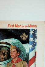 Vintage Vinyl Record Lp - First Man on the Moon - 12" Record 33 1/3 rpm