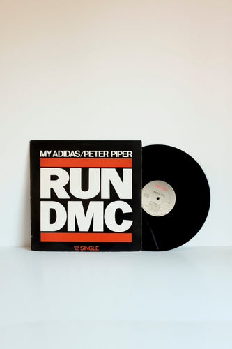 Vintage Vinyl Record: RUN DMC, My Adidas, Peter Piper - 12