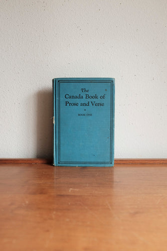 Canada Book of Prose and verse.