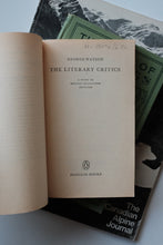 1962 The literary Critics by George Watson Pelican Book