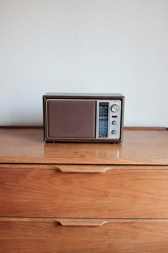 Vintage Realistic Radio